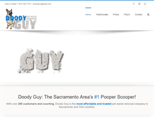 Tablet Screenshot of doodyguy.com